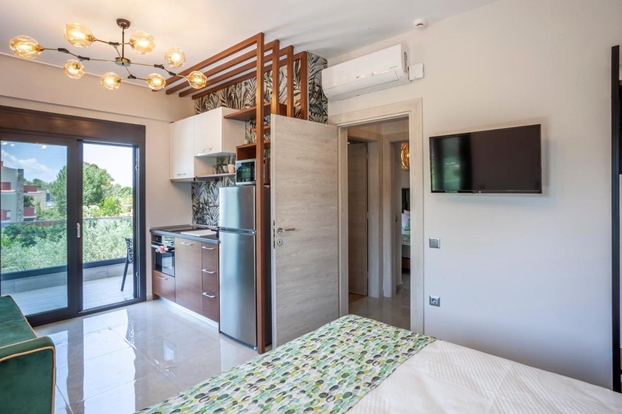 Olia Seaside Residence 120M From The Beach Pefkochori Extérieur photo