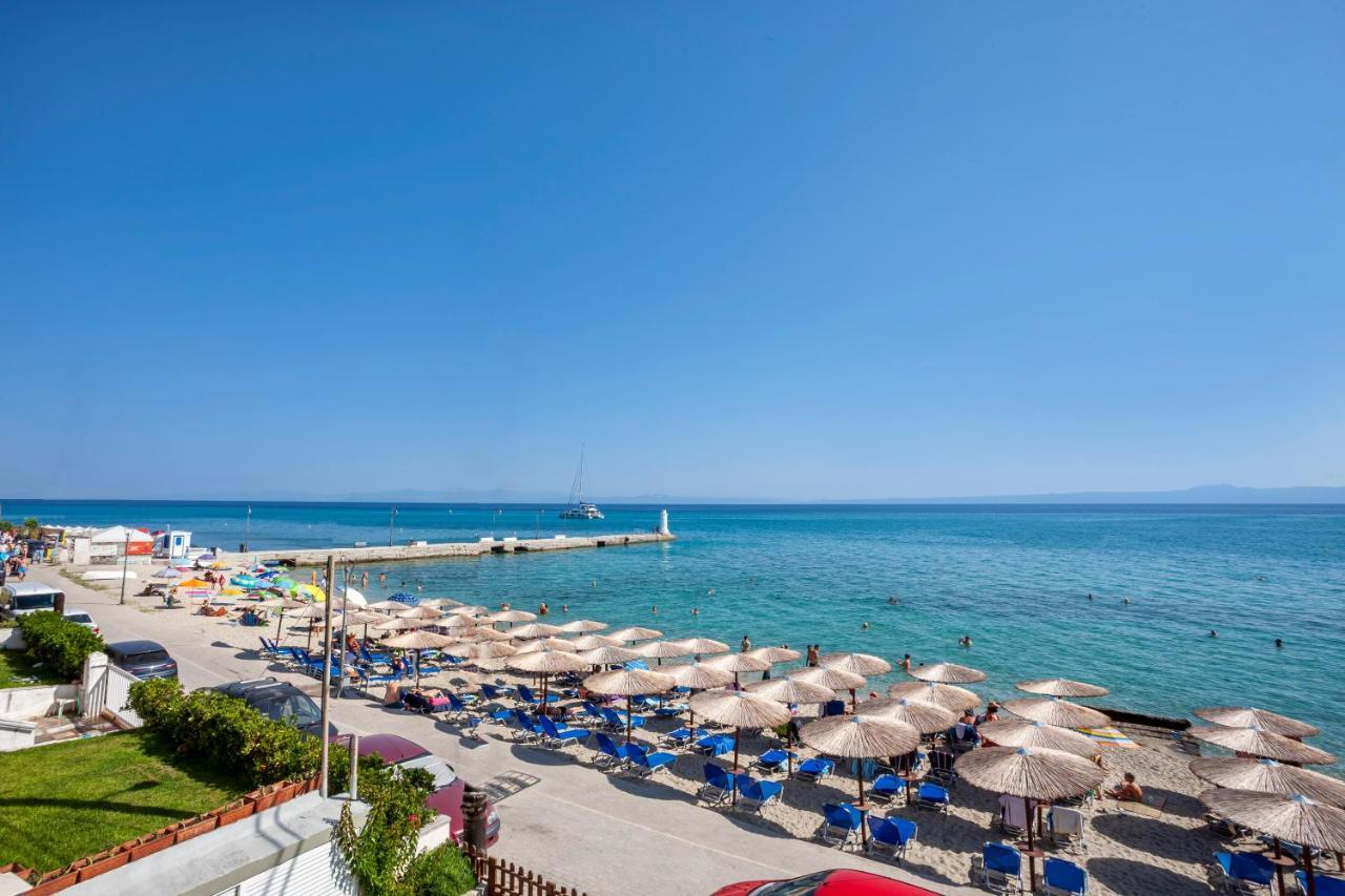 Olia Seaside Residence 120M From The Beach Pefkochori Extérieur photo