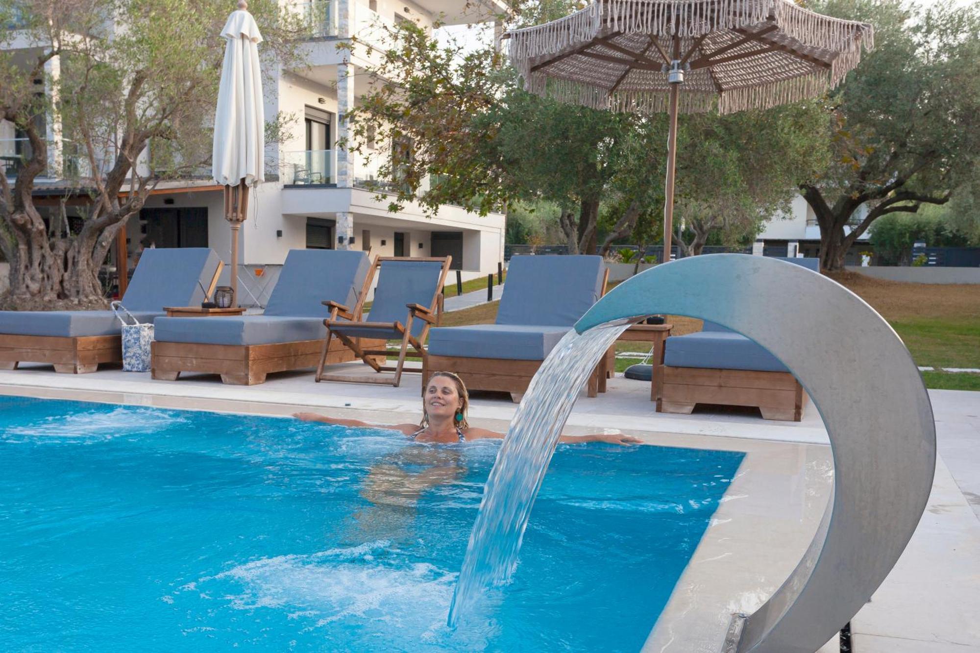 Olia Seaside Residence 120M From The Beach Pefkochori Extérieur photo