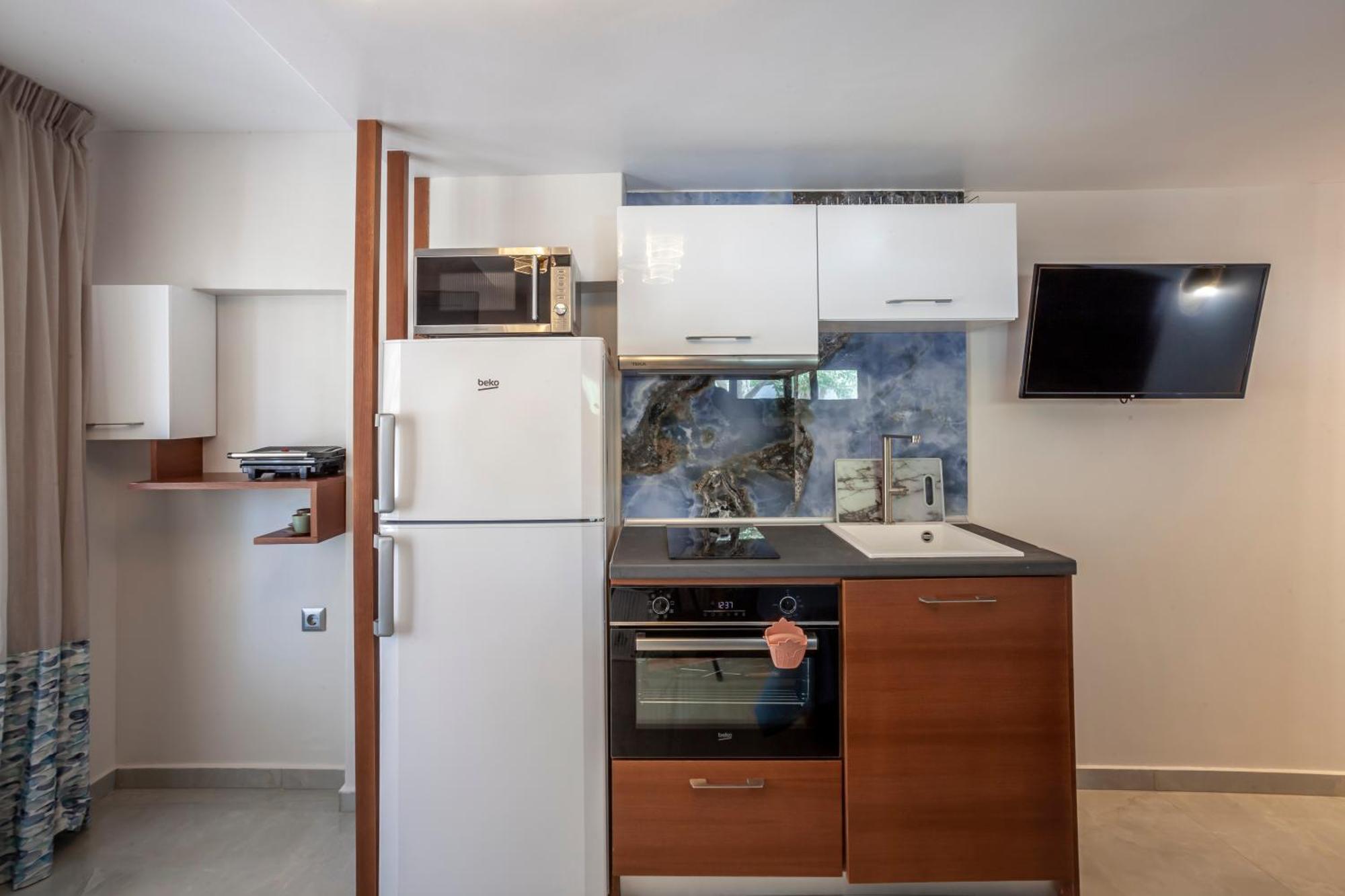 Olia Seaside Residence 120M From The Beach Pefkochori Chambre photo