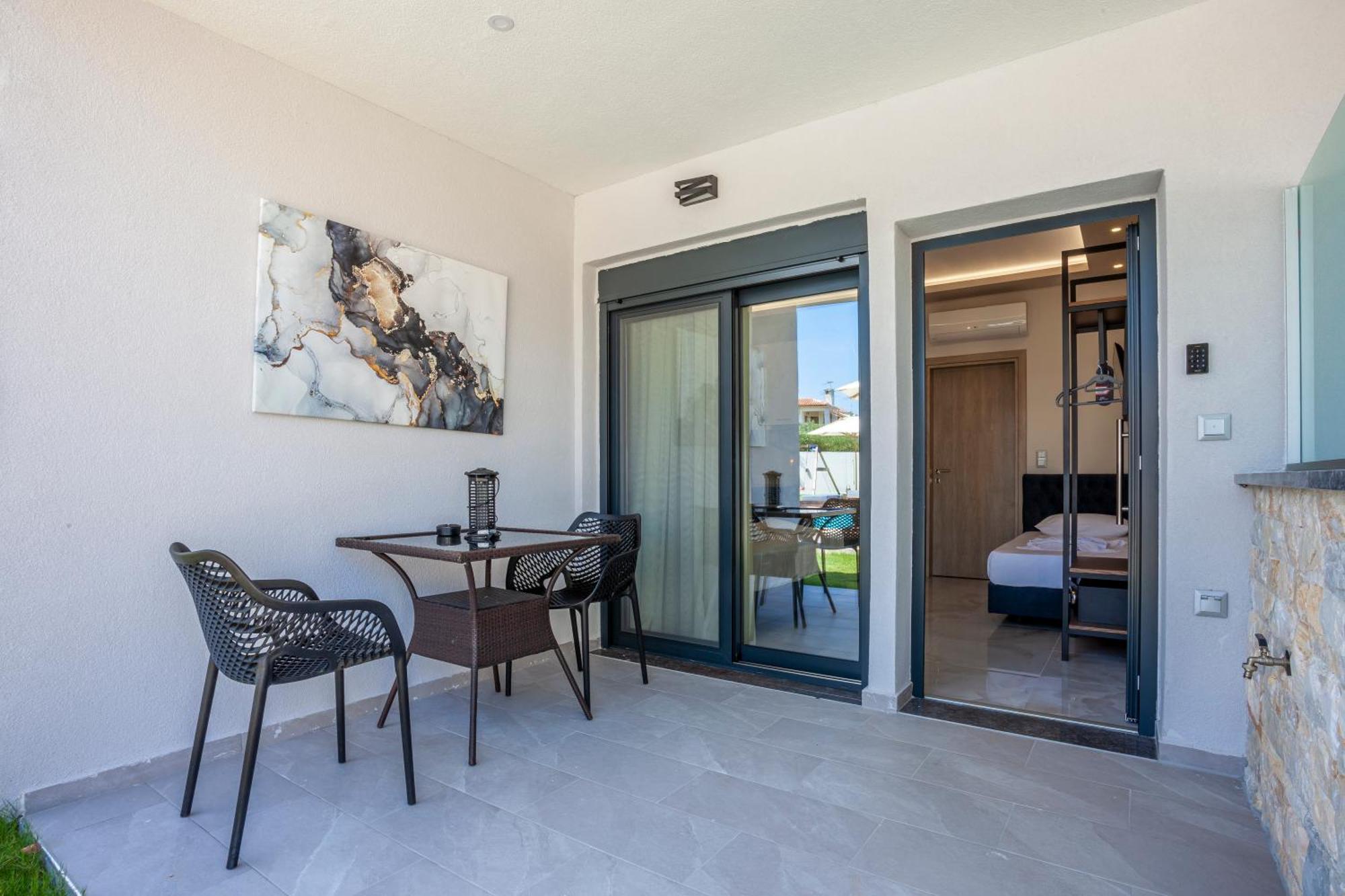 Olia Seaside Residence 120M From The Beach Pefkochori Extérieur photo