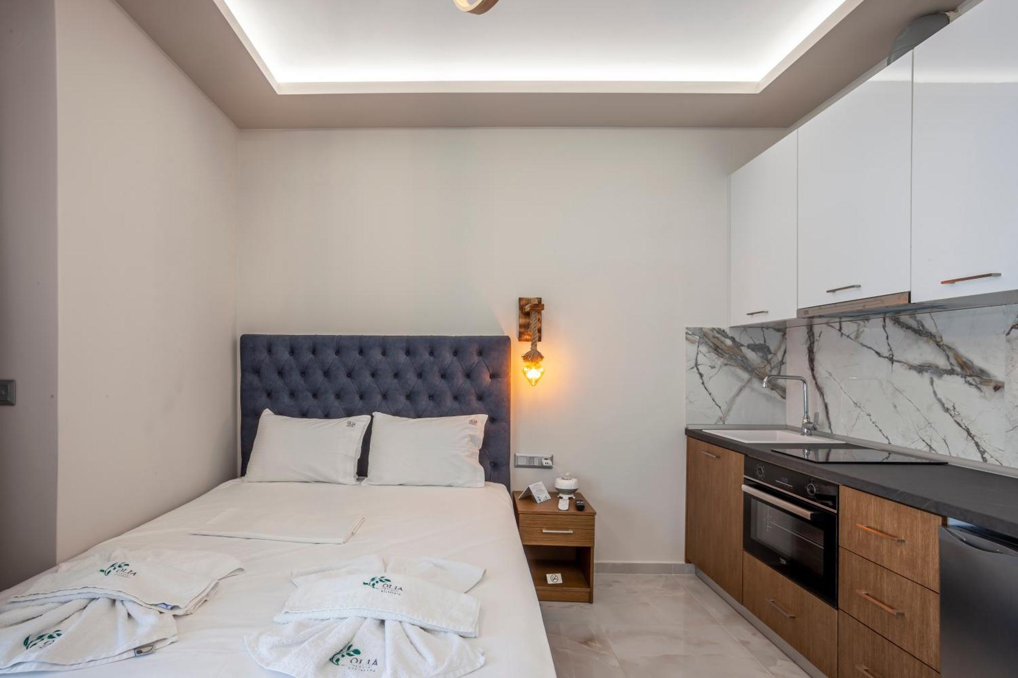 Olia Seaside Residence 120M From The Beach Pefkochori Extérieur photo